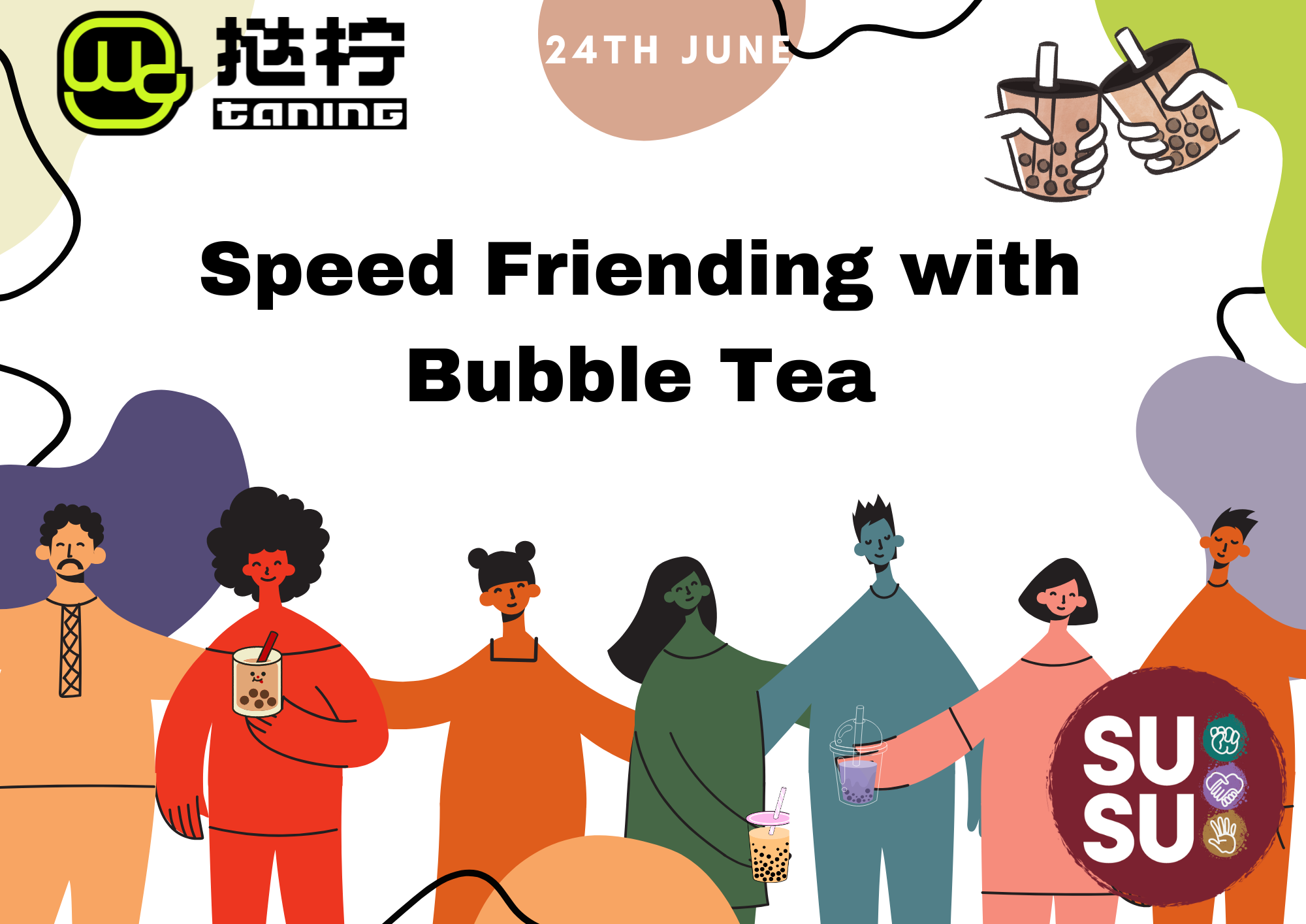 Speed Friending with Bubble Tea